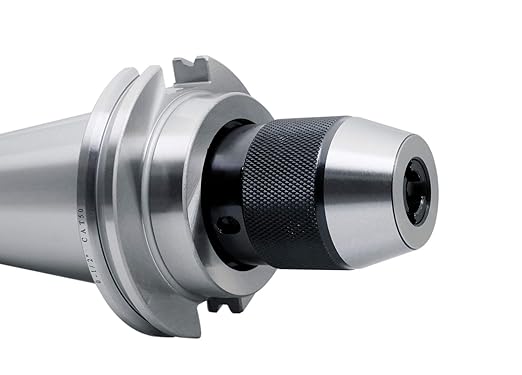 Accusize Industrial Tools 0-1/2'' Cat50 Cnc Integral Keyless Drill Chuck, Accuracy 0.002'' 0222-0894