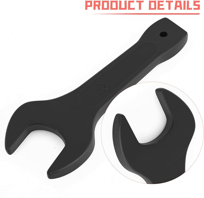 HCXUANWJTL 55mm Open End Striking Wrench High Tensile Steel Single Head Spanner Hand Tool