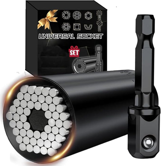 Christmas Stocking Stuffers Gifts for Adults Men Dad, Super Universal Socket Tools White Elephant Christmas Gifts for Who Have Everything Dad Boyfriend Husband Tools for Cool Gadgets