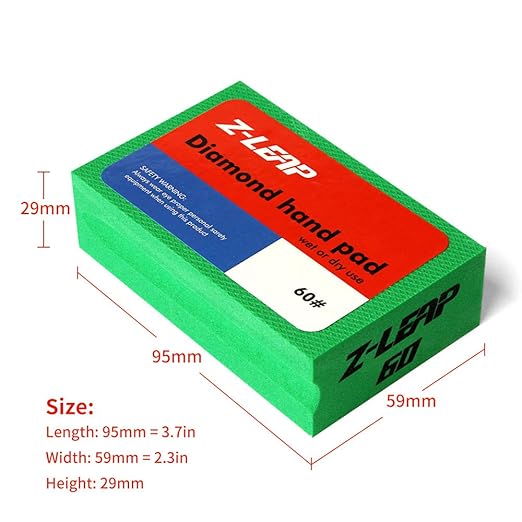 Diamond Hand Polishing Pads Coarse Grit 60 for Granite Marble Concrete Glass Sanding Block