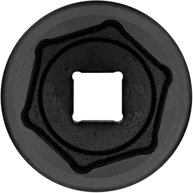Jetech 3/4-Inch Drive 50mm Deep Impact Socket with 6-Point Design, Heat-Treated Chrome Molybdenum Alloy Steel, Metric