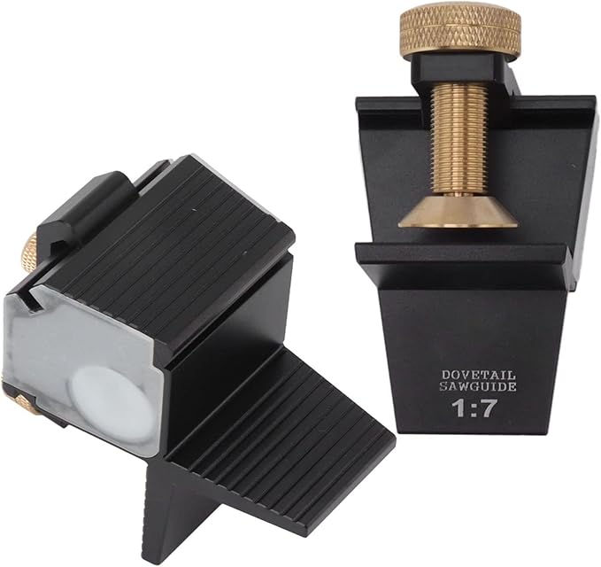 Woodworking Dovetail Magnetic Saw, 1:7 Accuracy When Cutting Aluminum Alloy Wood Joints, Guide Gauge