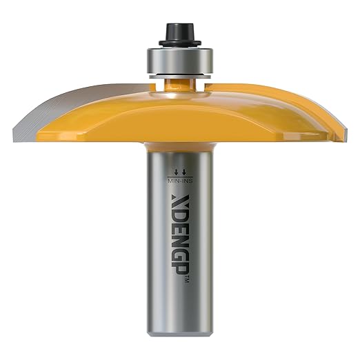 Cove Raised Panel Router Bits 1/2 Shank for Cove-Cut, 2-1/2-Inch Diameter, Shaker Raised Cabinet Door Making Frame Panel Design Router bits for use with Rail and Stile Moulding Router bit