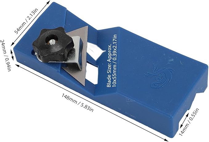 45 Degree Chamfer Planer Double Slot Straight Edges 45 Degree Bevel Chamfer Plane Woodworking Trimming Tool
