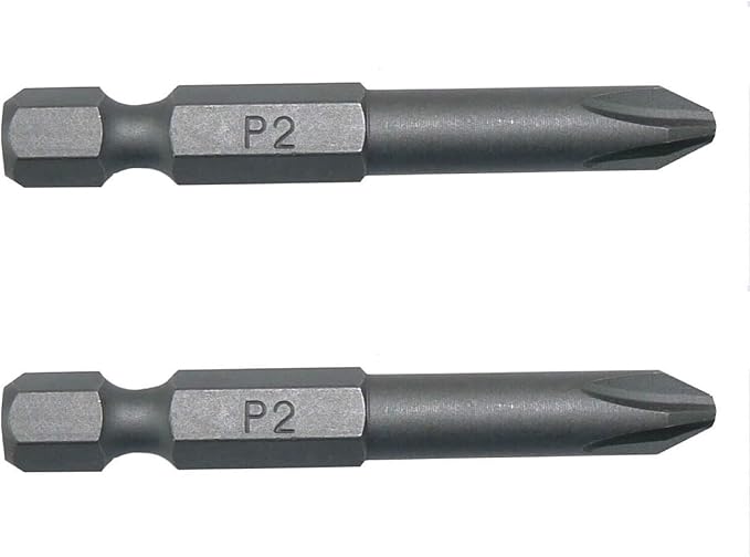 #2 X 2" PHILLIPS HEAD Quick Change BIT (2 PACK)