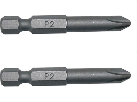 #2 X 2" PHILLIPS HEAD Quick Change BIT (2 PACK)