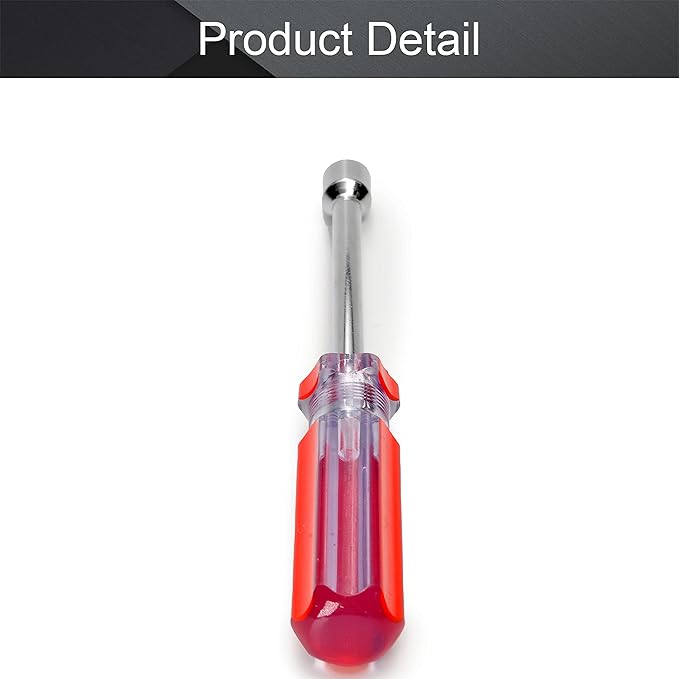 Utoolmart Hexagon Nut Nonslip Handle Hex Socket Wrench Screwdriver Hand Tool (10mm)