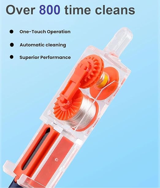 Zenithra Fiber Optic Cleaner,5PCS Fiber Optic Cleaning Pen 1.25mm Ferrules LC/MU FTTH Connector Cleaning Tools with 800+ Times