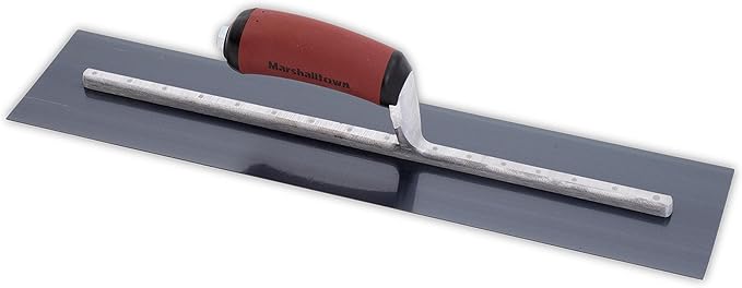 MARSHALLTOWN Blue Steel Finishing Trowel, Concrete, Masonry and Drywall Finishing Tool, Made in The USA, MXS165BD