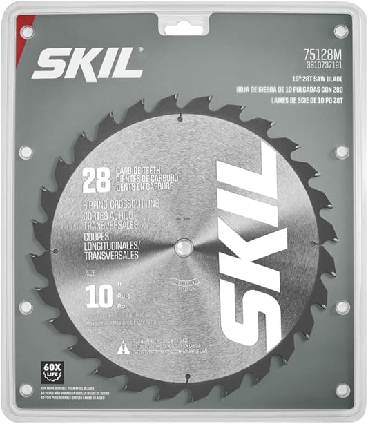 SKIL 10" 28T Saw Blade for SKIL Model TS6307-00/ MS6305-00-75128M