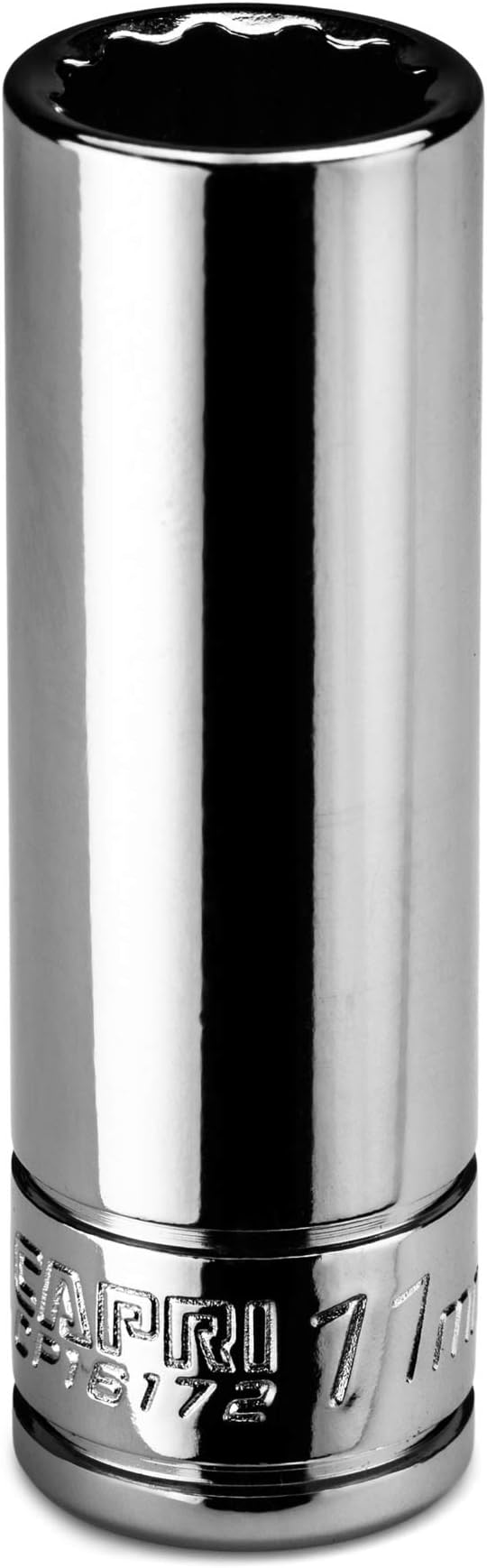 Capri Tools 11 mm Deep Socket, 1/4 in. Drive, 12-point, Metric