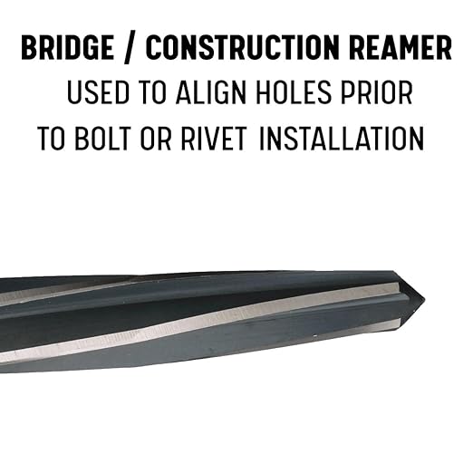 Drill America DWRRB3/4HEX 3/4" Bridge/Construction Reamer with Hex Shank, DWR Series