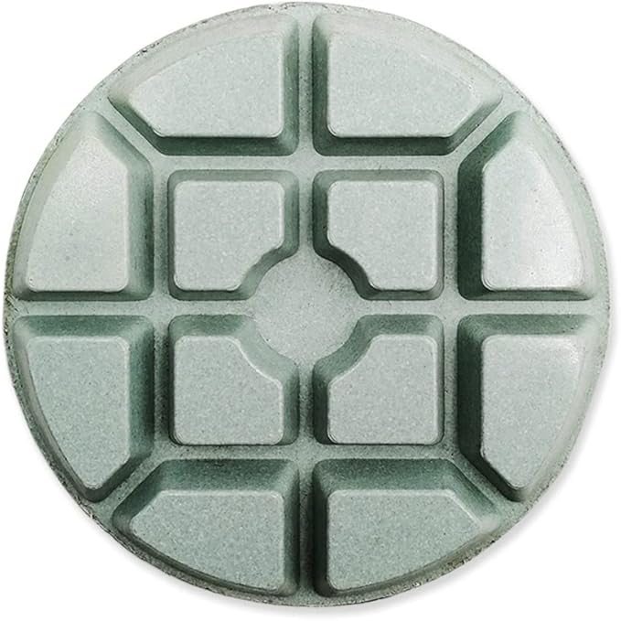 DT-DIATOOL Concrete Polishing Pads 3 inch/80mm for Concrete, Cement and Terrazzo Floors Processing, Repairing and Renovating, Dry or Wet Use Diamond Grinding Pads Grit 400 3pcs