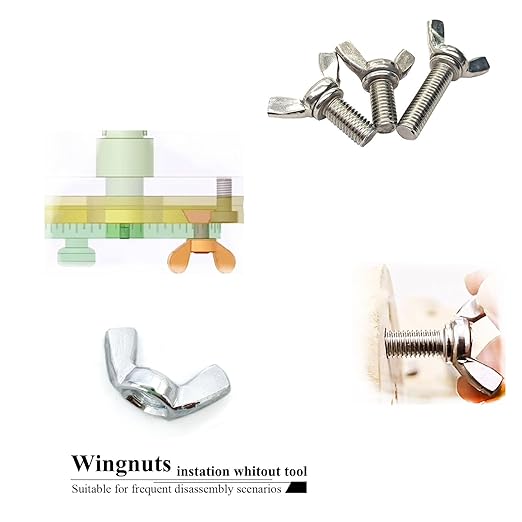 30 PCS 5/16-18 Inch Wingnuts, Quality Carbon Steel Wing Nuts Zinc Plated Fasteners Parts Butterfly Nut, Hand Twist Tighten Hardware Nuts Butterfly Wing-Nut 5/16-18??Assorted Kit