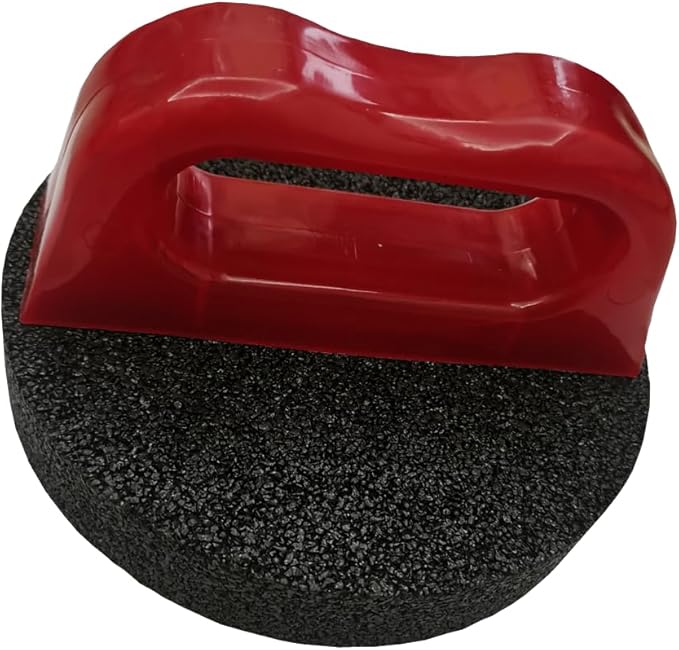 Masonry Rubbing Brick, Rub Bricks, 20 Grit, Rub Brick with Handle Concrete Tools, Masonry Tools, Clean Bricks, Dressing Down and Remove Marks From Concrete