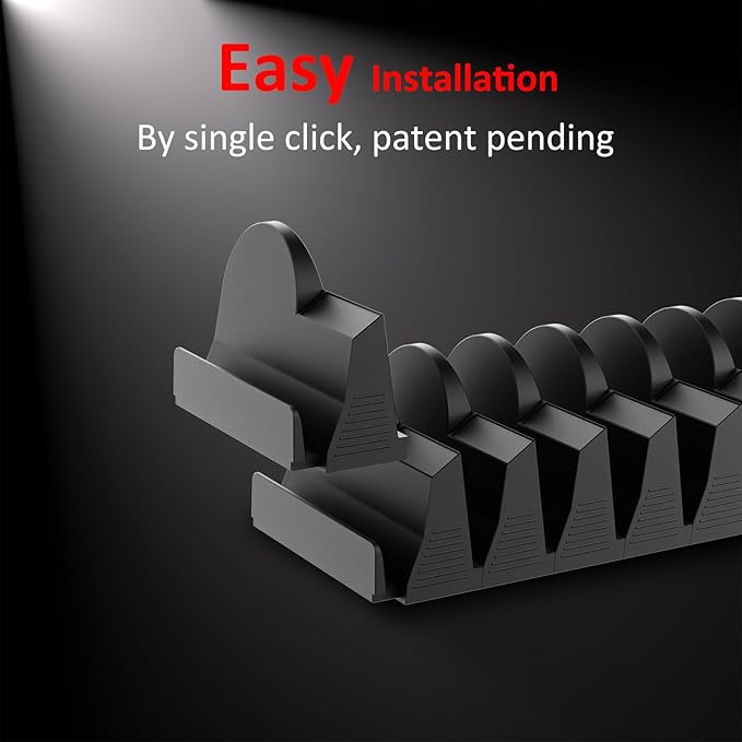 24 pcs Modular Wrench Organizers for Tool Drawers - Wrench Rack with Metric&SAE Labels, Perfect Tool Storage Holder. Gift for father, brother and boyfriend (No-Magnet)