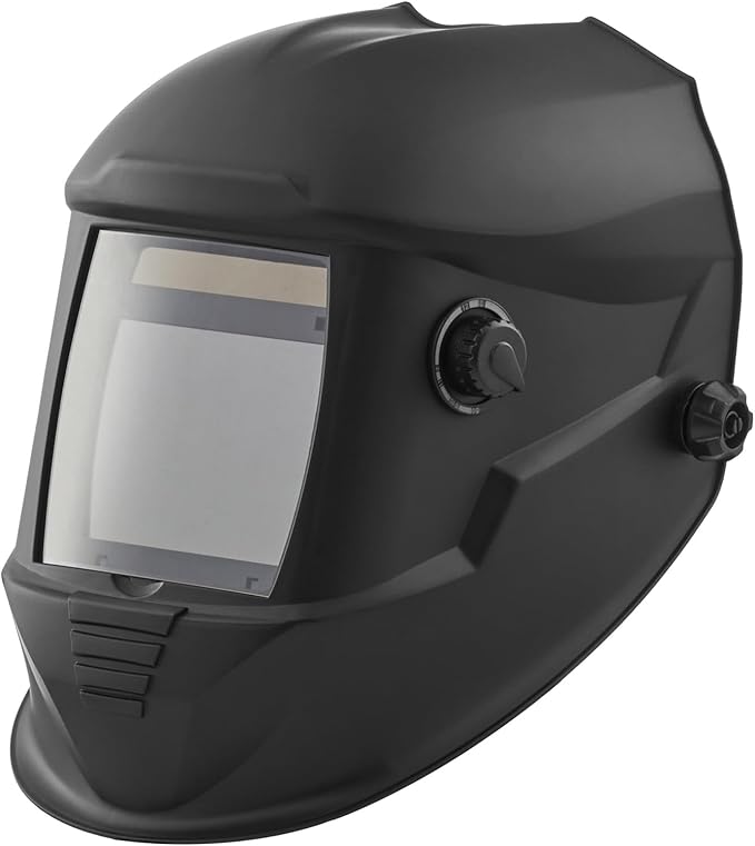 VEVOR Welding Helmet Auto Darkening, 3.94" x 3.15" True Color Welding Hood, Solar-Powered Welder Mask 4 Arc Sensors, Wide Shade 4/5-9/9-13 for TIG MIG Weld Cutting Grinding Application - METIS Series