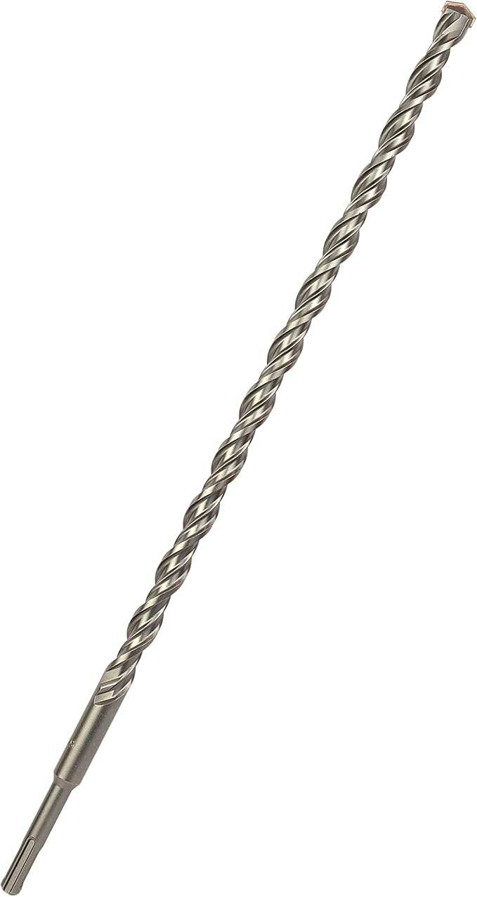 5/8 Inch x 18 Inch SDS Plus Rotary Hammer Drill Bit, Carbide Tipped for Brick, Stone, and Concrete (5/8" x 16" x 18")