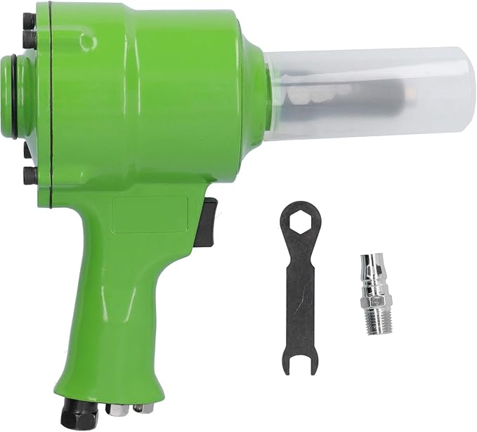 Pneumatic Nail Pulling KP 705P, Air Rivet Tools Set, 2.4 4.8mm Capacity, Alloy Steel Material, DIY Enthusiast Friendly, Double Hammer Structure for Efficient Work (Japanese Style)