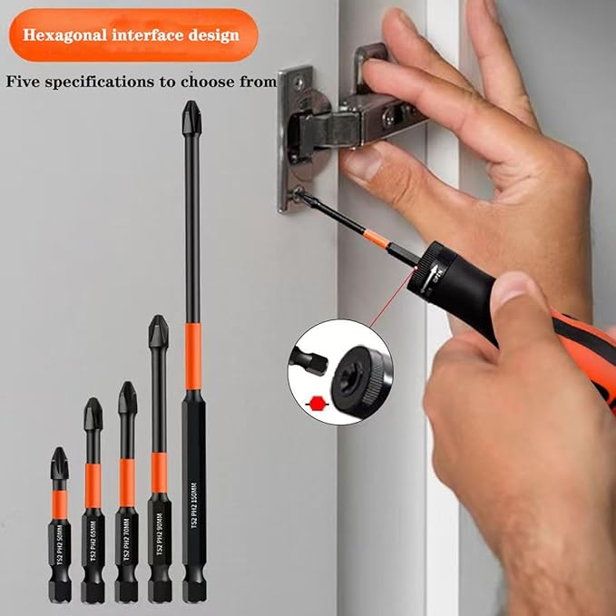 9-In-1 Multi-Functional Hand Saw Set - Reciprocating Saw Blades & Screwdriver Bits Kit, 6/10/18 TPI Blades for Cutting Wood,Thin Metel, Plastic, DIY Crafts, Household Repair Tools