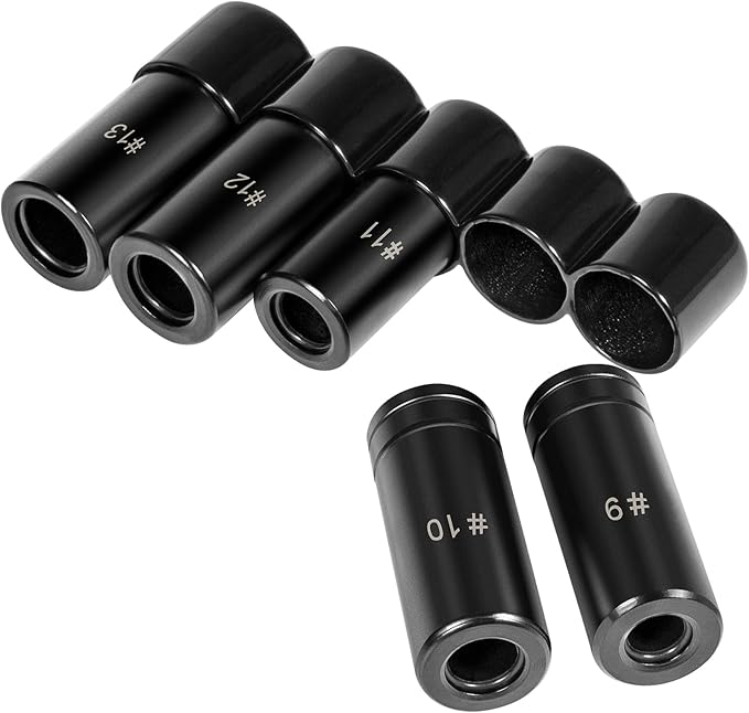 71670 Large Tap Socket Set, 5 PC. Tap Socket Adapter Compatible with M.C.T.I. Standard Taps 5/8", 11/16", 3/4", 7/8" and 1" (Number and Fractional)