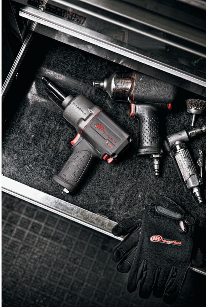 Ingersoll Rand 2235TiMAX 1/2-Inch-Drive Air Impact Wrench with Up to 1,350 Foot-Pounds Torque Output