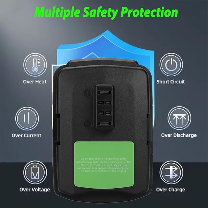12V 3Ah Battery and Charger Compatible with RYOBI CB120L CB121L BPL-1220 130503001 130503005,BS12CA BID-1201 CAH120LK CD100 BID-1201 for RYOBI 12V Battery