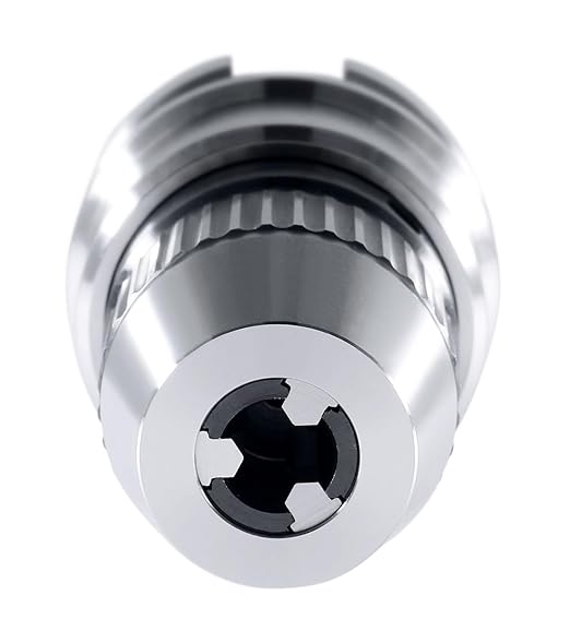 Accusize Industrial Tools 0-1/2'' Bt40 CNC Integral Keyless Drill Chuck, Accuracy 0.002'', 0222-0990