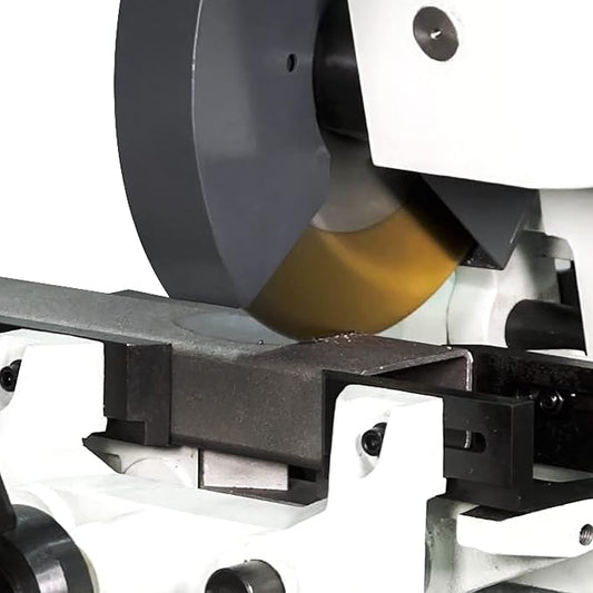 KAKA INDUSTRIAL Circular Coldsaw,14 inch Heavy Duty Manual Metal Cutting Saw, 1.5HP 3-Phase Motor, 20/41 RPM Double Speed, with Swivel Head & Coolant System for Steel and Ferrous Metals - CS-14