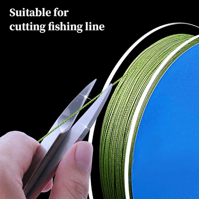 Newness Thread Snips, Sewing Snips with Protective Plastic Sleeve, Mini Small Snippers Shears Trimming Nipper Clipper for Variety of Material, Fishing Line, Fabric, DIY, Yarn Scissors, 4.72 Inch Long