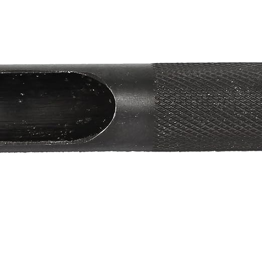 uxcell 15mm Dia Metal Knurled Shank Hollow Hole Punch for Leather Gasket Strap