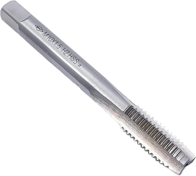 Metric Thread Tap, M10 X 1.5 HSS Machine Right Hand Thread Tap M10 X 1.5mm
