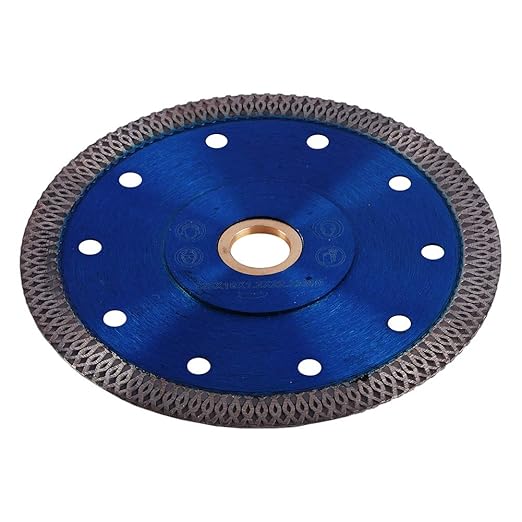 GoYonder 5 Inch Tile Blade, Super Thin Diamond Saw Blade for Cutting Porcelain Tiles, Granite Marble Ceramics (5"-Blue)