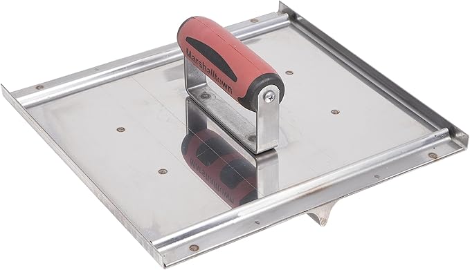 MARSHALLTOWN Chicago Style Stainless Steel Concrete Groover, 10 x 10 Inch Blade, Made in the USA, CG103478D