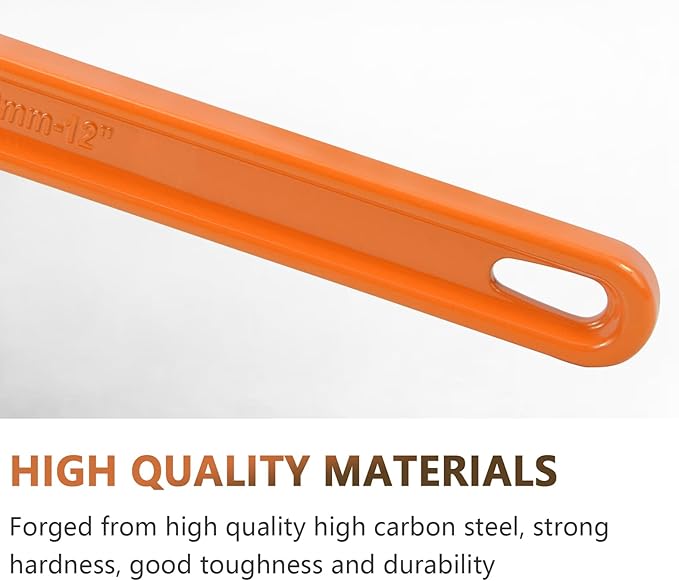 Thsakzo 12" Adjustable WrenchNylon Strap Wrench, For Removing Or Oil Filter Strap Opener Wrench, Pipes, PVC Joints, Shower Heads And Cans