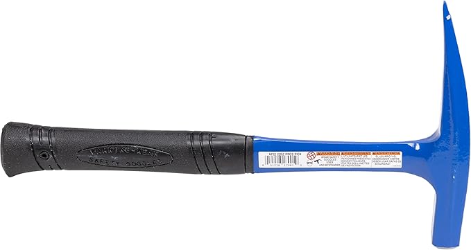 Vaughan AP22 All Steel Prospectors Rock Pick, 22oz Forged Steel Head Geology Tool, Made in The USA, VN17901