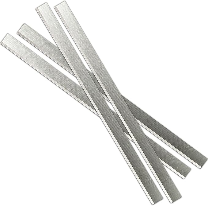 HSS Planer Blades Knives 20 Inch Jointer Replacement for Grizzly G6702 G0454W Jet 208 Powermatic 209 Delta DJ-20 Dewalt Shop Fox W1754 Woodstock W163 W7147 20x 1x 1/8" 4pcs