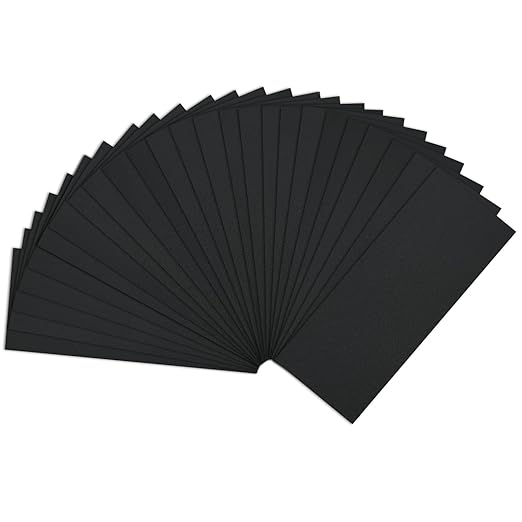 400 grit Sandpaper, Wet Dry Sand Paper 9 x 3.6 Inch for Wood Furniture Finishing, Metal Sanding and Automotive Polishing, 25 Sheets