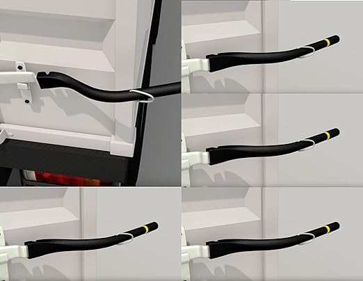 Opnbar Safety Tool (5 Pack) - 3 Trucker Tools in 1: Leverage Bar, Tire Thumper and 5th Wheel Hitch Release, Steel - by Shipping Container Safety International 6f706e626105