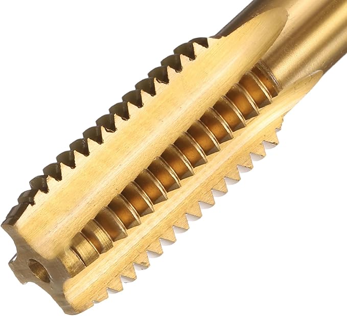 uxcell Metric Thread Tap M18 x 2.5 H2 160mm Straight Flute Screw Thread Milling Machine Taps Threading Tapping Repair Tool