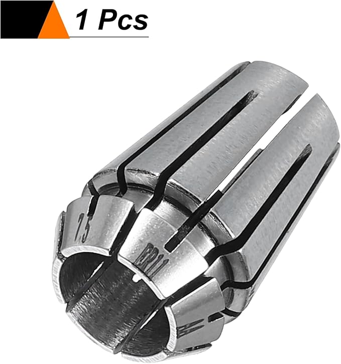 HARFINGTON Spring Collet Chuck ER11 7.5mm 65Mn Spring Steel Precision Router Collets for CNC Engraving Milling Lathe Tool
