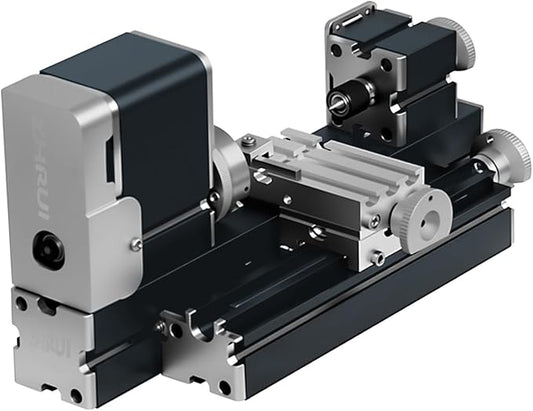 All-metal Miniature Lathe 36W 20000rpm Didactical Mini metal Lathe Machine for Hobbyist Woodworking Craft