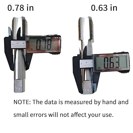 Lzcdelyxiao 1-3/16"-12 Tap, UN, Right Hand Straight Flute Thread Tap, Machine Tap, 1 3/16"-12, Nominal Diameter 1-3/16", Thread Per Inch 12 Fin Thread, Tolerance Grade 2B, High Speed Steel HSS