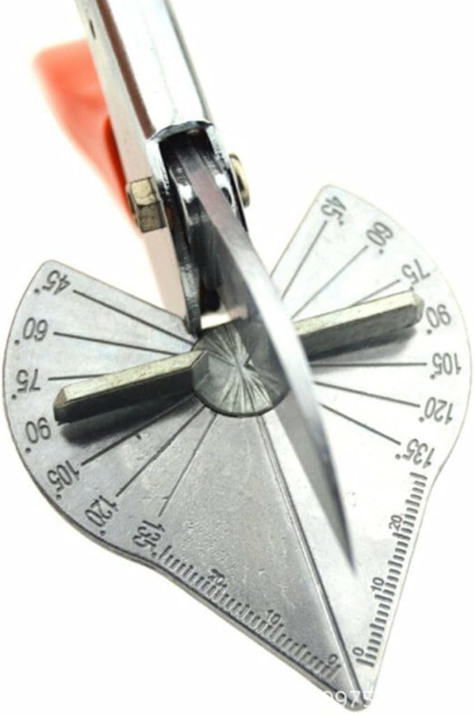 Riloer Multi Angle Miter Shear Cutter, Multifunction Trim Shears, 45-135 Degree Miter Cutter Hand Shear