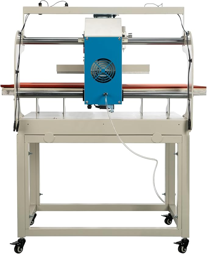 20?쓝28??Commercial Heat Press Machine, Pneumatic Up Sliding, for T-Shirts Garments Bag Textile Curtain, Digital Industrial Sublimation Printer for Sublimation Vinyl Heat Transfer Projects