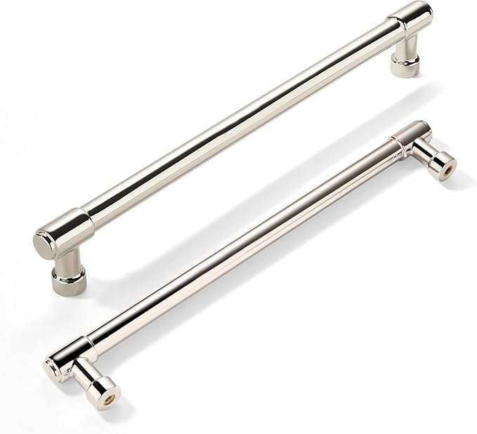 khtumeware Appliance Pulls Polished Nickel 18 Inch(457mm) Center to Center 1 Pack Heavy Duty Drawer Pulls Kitchen Cabinet Handle Cabinet Hardware