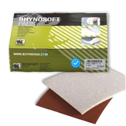 Buy Indasa Rhynosoft Foam Sanding Pads, 3600P Series 80 (3600P-150)