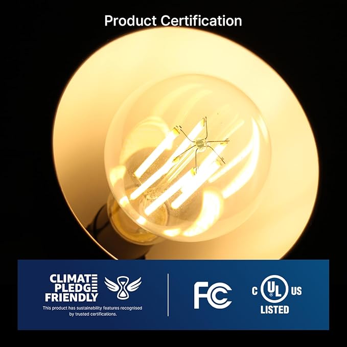 FLSNT 150W Equivalent Dimmable A23 LED Light Bulbs, 2650Lumens, Efficient 18W, 3000K Warm White, E26 Base, 8 Pack