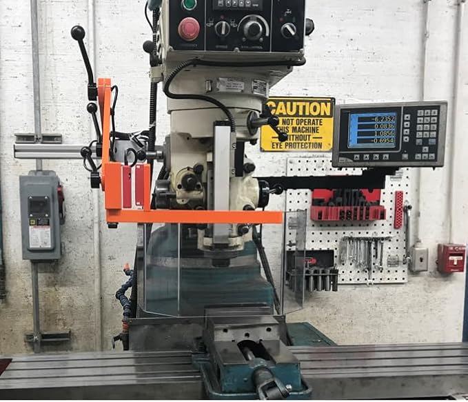 Ram Mount Milling Machine Safety Guard, INTERLOCKED Model. Part # MG-3-SK1 by ATS MACHINE SAFETY SOLUTIONS