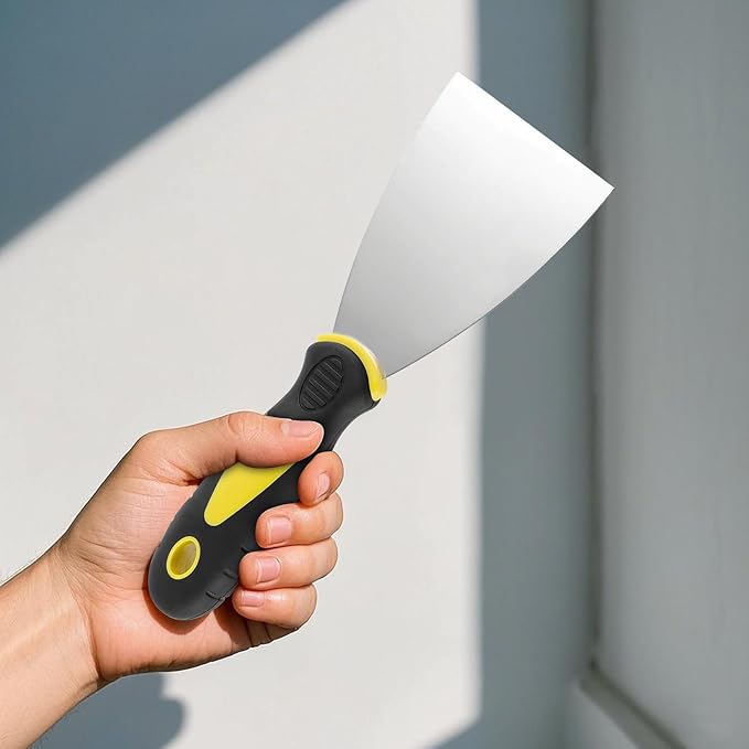 25PCS 3 Inch Putty Knife, Stainless Steel Spackle Knives, Metal Knife Scrapers for Drywall Finishing, Plaster Scraping, Decals Wallpaper